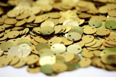 Паєтки Gold