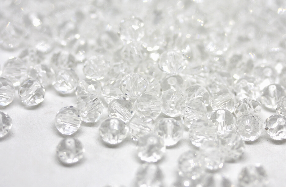 Намистина Рондель Crystal
