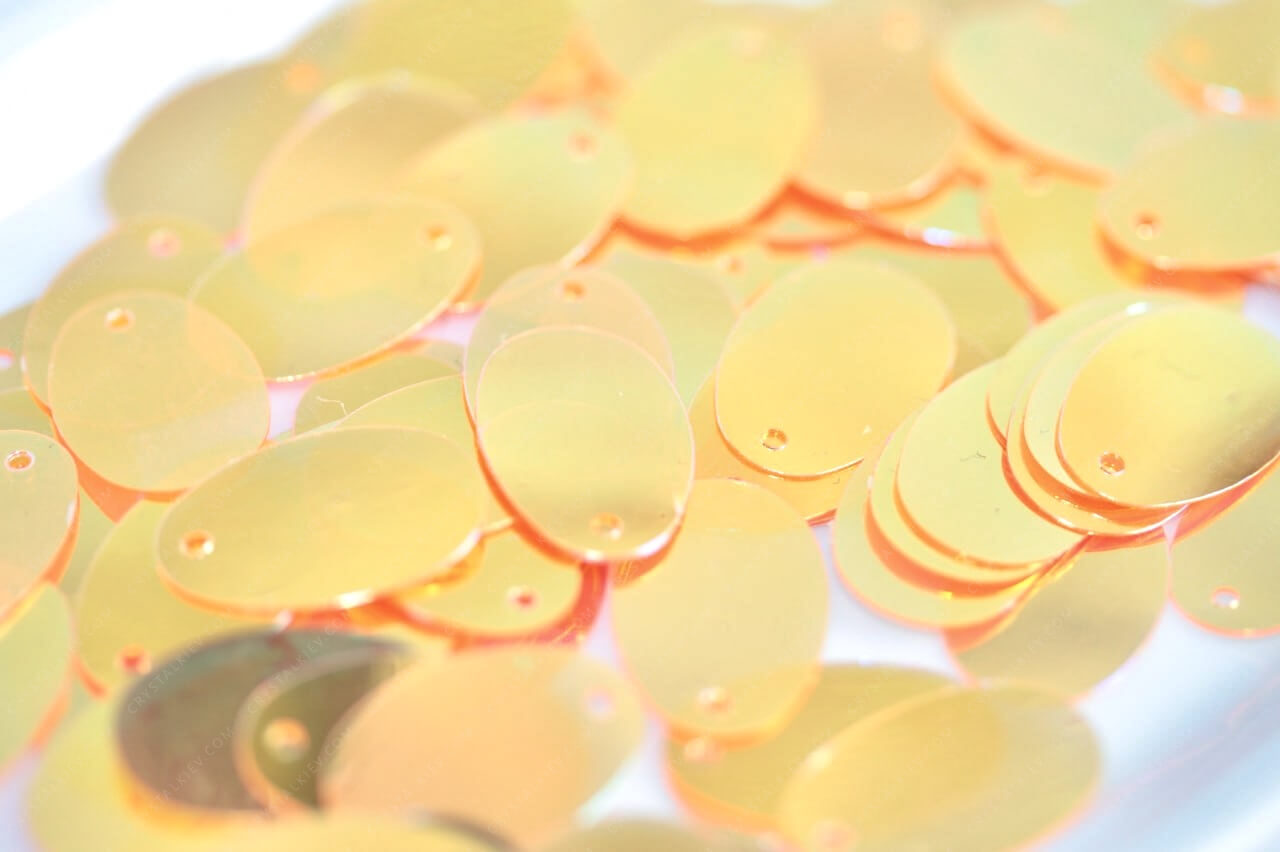 Паєтка Orange AB 10*20мм
