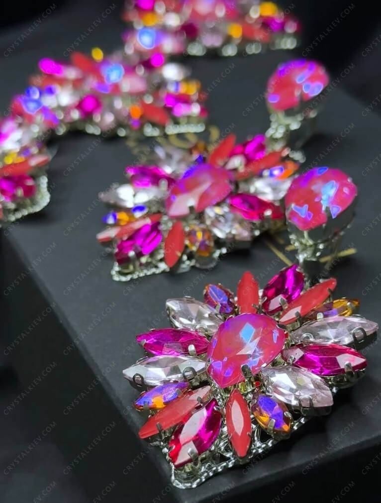 Прикраси для змагань зі стразами для фітмодел PIRO